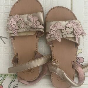 Tucker + Tate Metallic and Pink Kids Sandals